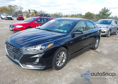 2018 Hyundai Sonata Se из США, поврежденный, VIN 5NPE24AF3JH727857
